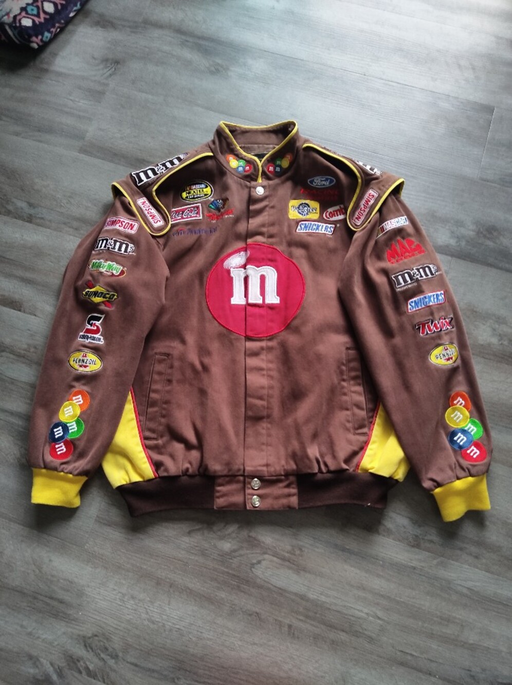 M&M nascar jacket